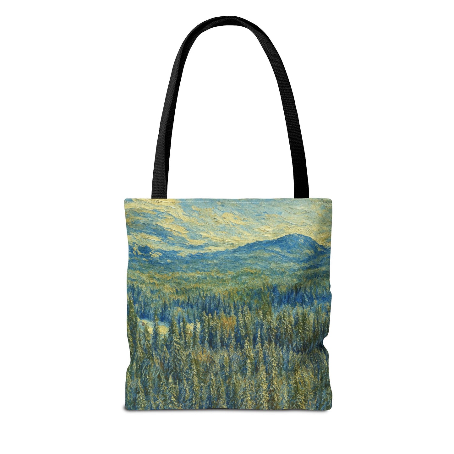 Nature-Inspired Tote Bag, Eco-Friendly Carryall, Bohemian Style Purse, Art Tote, Great Gift for Nature Lovers, Shopping Bag, Travel [...] - TRV