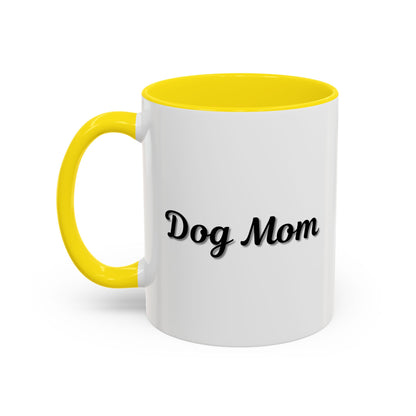 Dog Mom Accent Coffee Mug - Perfect Gift for Pet Lovers