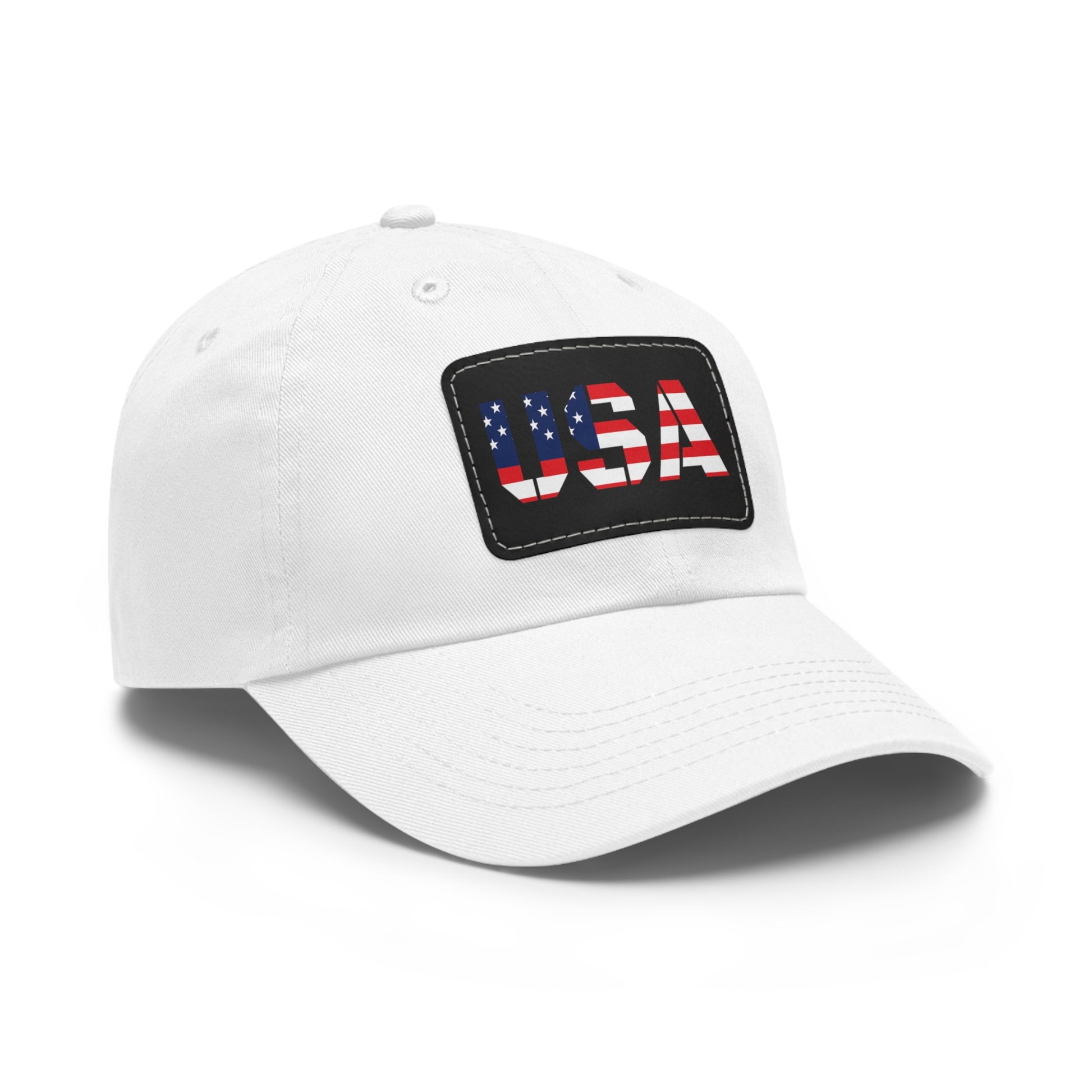 Dad Hat with USA Leather Patch - TRV