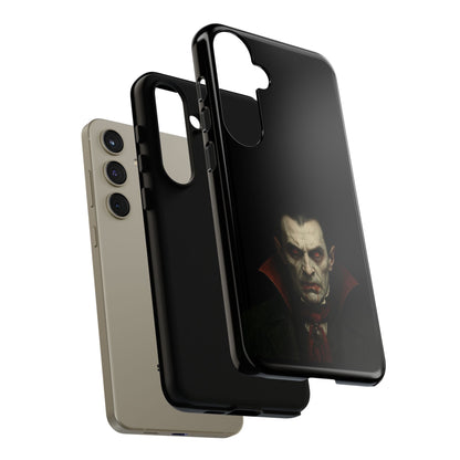 Vampire Phone Case - Tough Cases for Halloween, Gothic Decor, Gifts for Horror Fans, Spooky Accessories, Unique Cellphone Cover - TRV