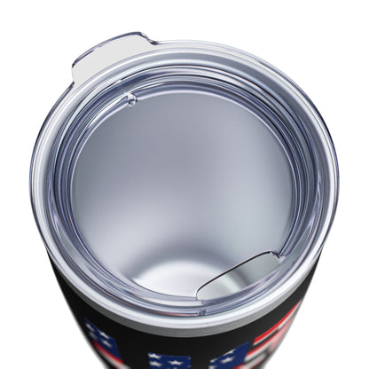 Patriotic Travel Tumbler, 20oz US Flag Design, Coffee Cup, Insulated Mug, USA Travel Mug, Perfect for Independence Day, Summer BBQs, [...]