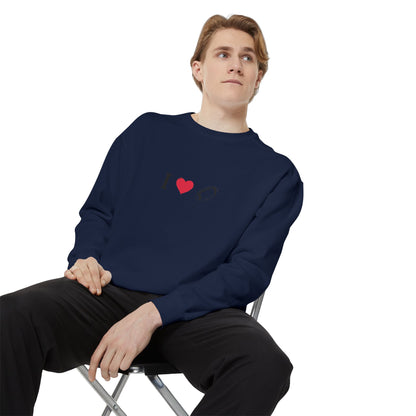 Unisex Sweatshirt, I love Football, Cozy, Perfect for Everyday Wear, Gift Idea for Friends, Couples, and Special Occasions - TRV