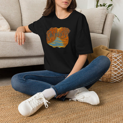 Autumn Pathway Unisex Softstyle T-Shirt, Cozy Fall Shirt, Nature Lover Tee, Scenic Route Top, Gift for Hikers, Casual Wear, Outdoor [...]