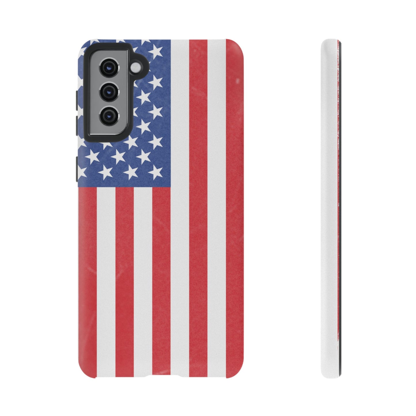 American Flag Phone Case - Patriotic Cell Cover, Tough Cases, USA Pride, Independence Day Gift, Veteran's Day, Phone Protection - TRV