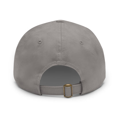 Stylish Dad Hat with Leather Patch - Perfect Gift for Dads, Everyday Wear, Casual Outings, Father's Day, Birthday Gift