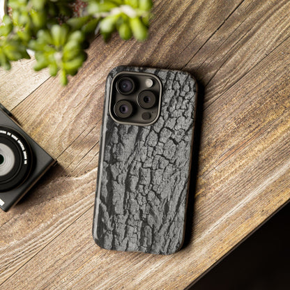 Rustic Bark Phone Case - Tough and Durable Protection - TRV