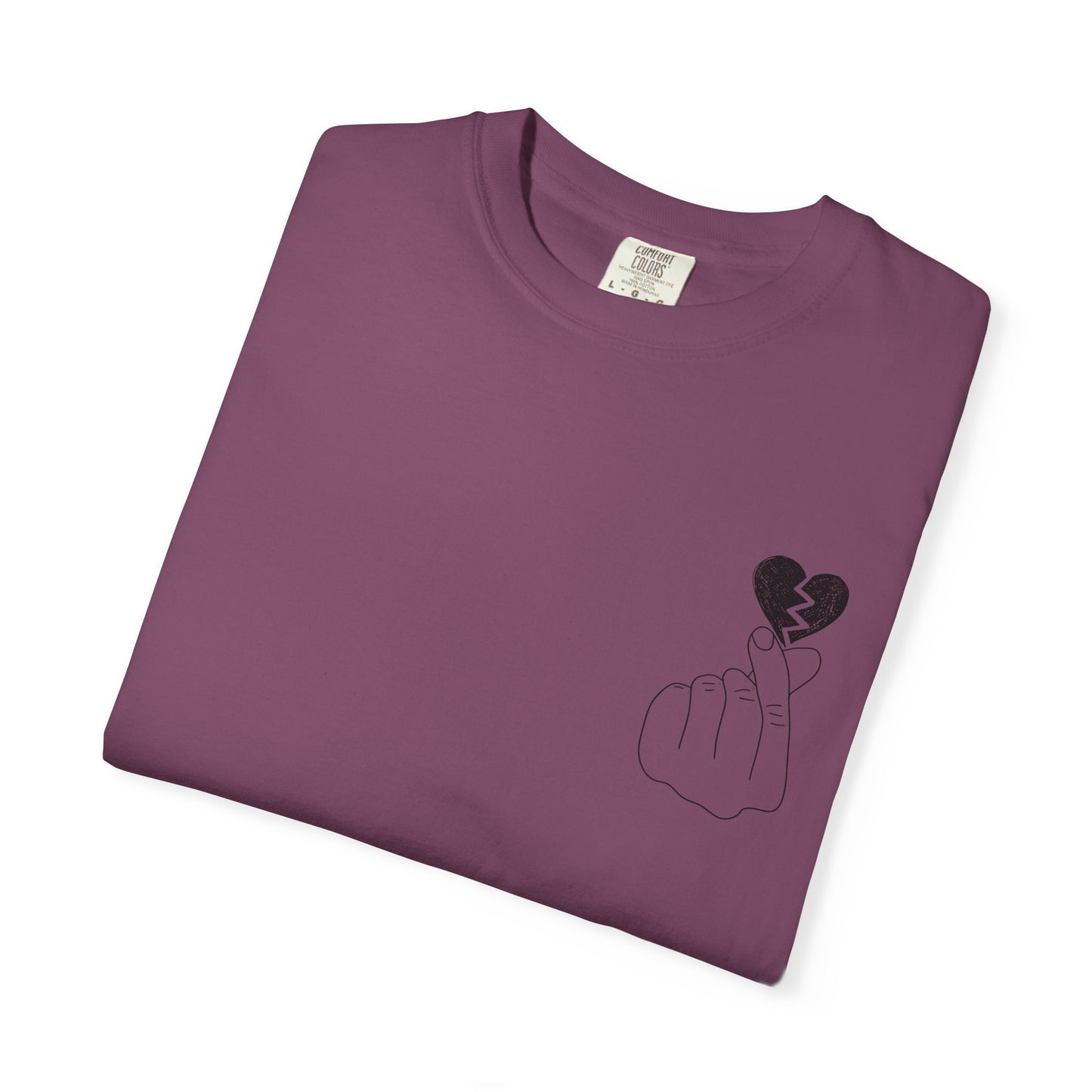 Heartbreak Unisex Garment-Dyed T-Shirt - Trendy Casual Tee for Self-Expression