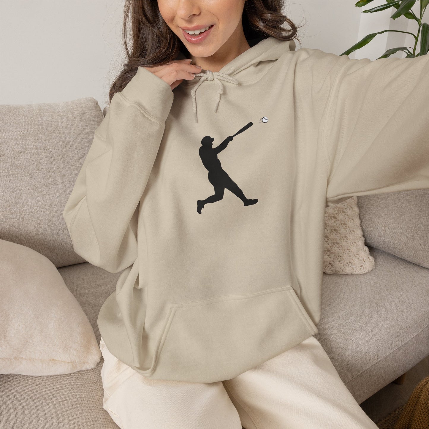 Baseball Lover's Unisex Hoodie - Perfect for Sports Fans, Gifts, Cozy Wear, Casual Style, All Seasons