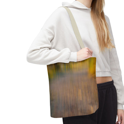 Abstract Art Tote Bag - Stylish and Eco-Friendly Diagonal Stripes for Everyday Use - TRV