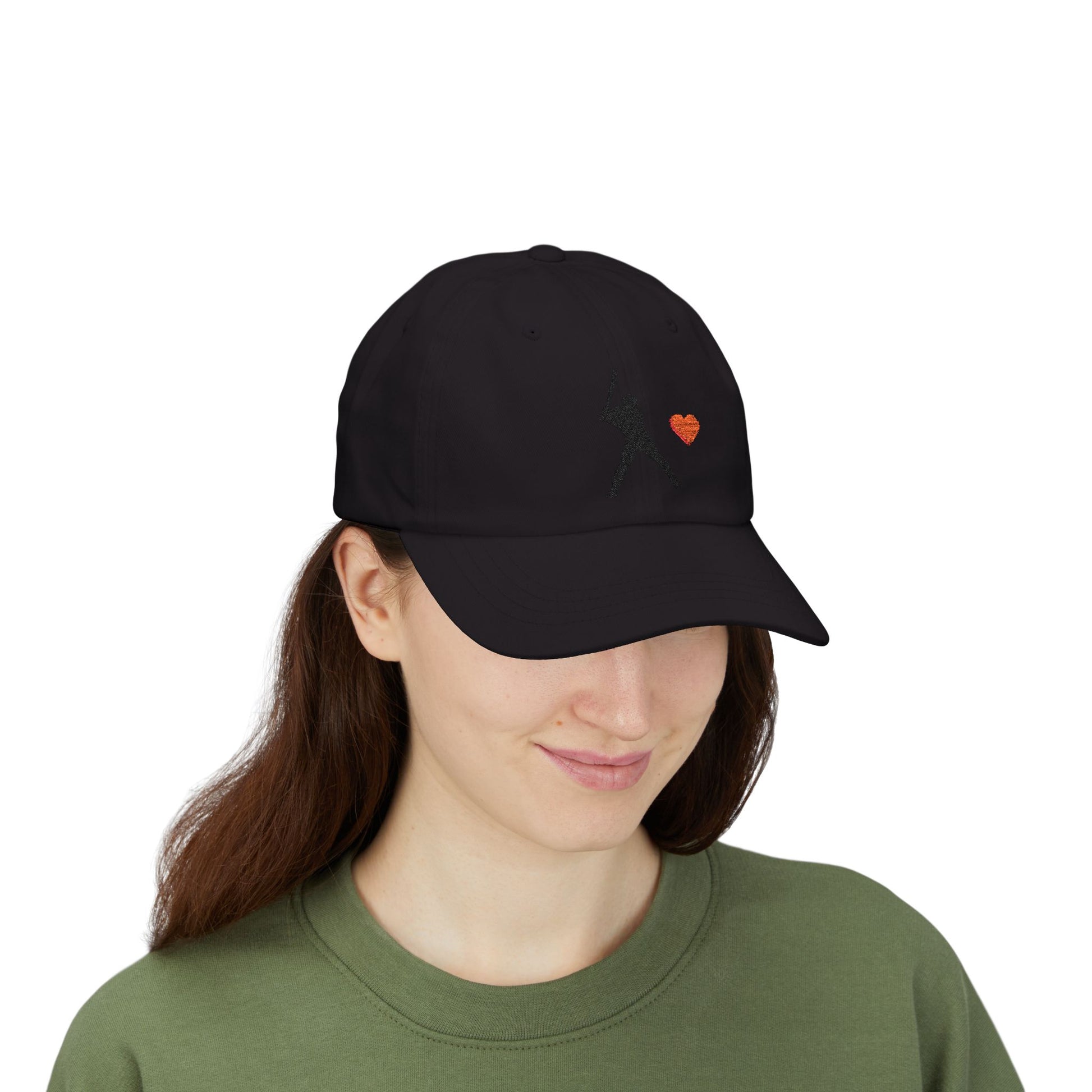 Baseball Love Dad Cap - Perfect Gift for Sports Dads, Father's Day, Casual Wear, Summer Style, Stylish Baseball Hat - TRV