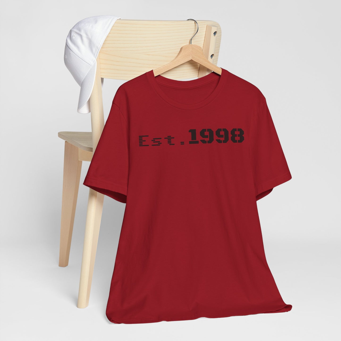 Vintage Est. 1998 Tee - Retro Unisex Shirt for Birthdays, Gifts, Everyday Wear, Casual Style, Nostalgia - TRV