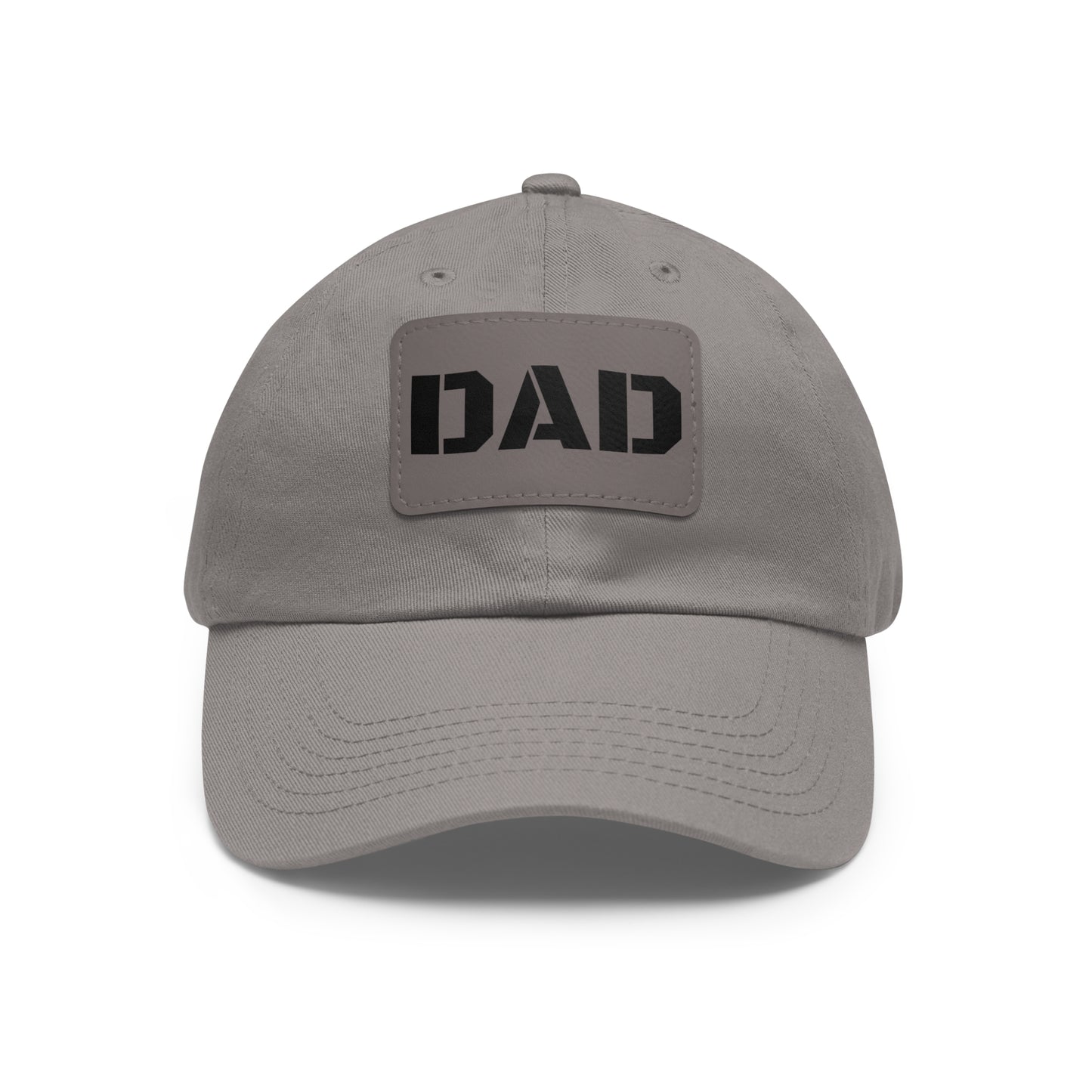 Stylish Dad Hat with Leather Patch | Perfect Gift for Fathers Day, Casual Wear, Dad's Birthday, Outdoor Activities