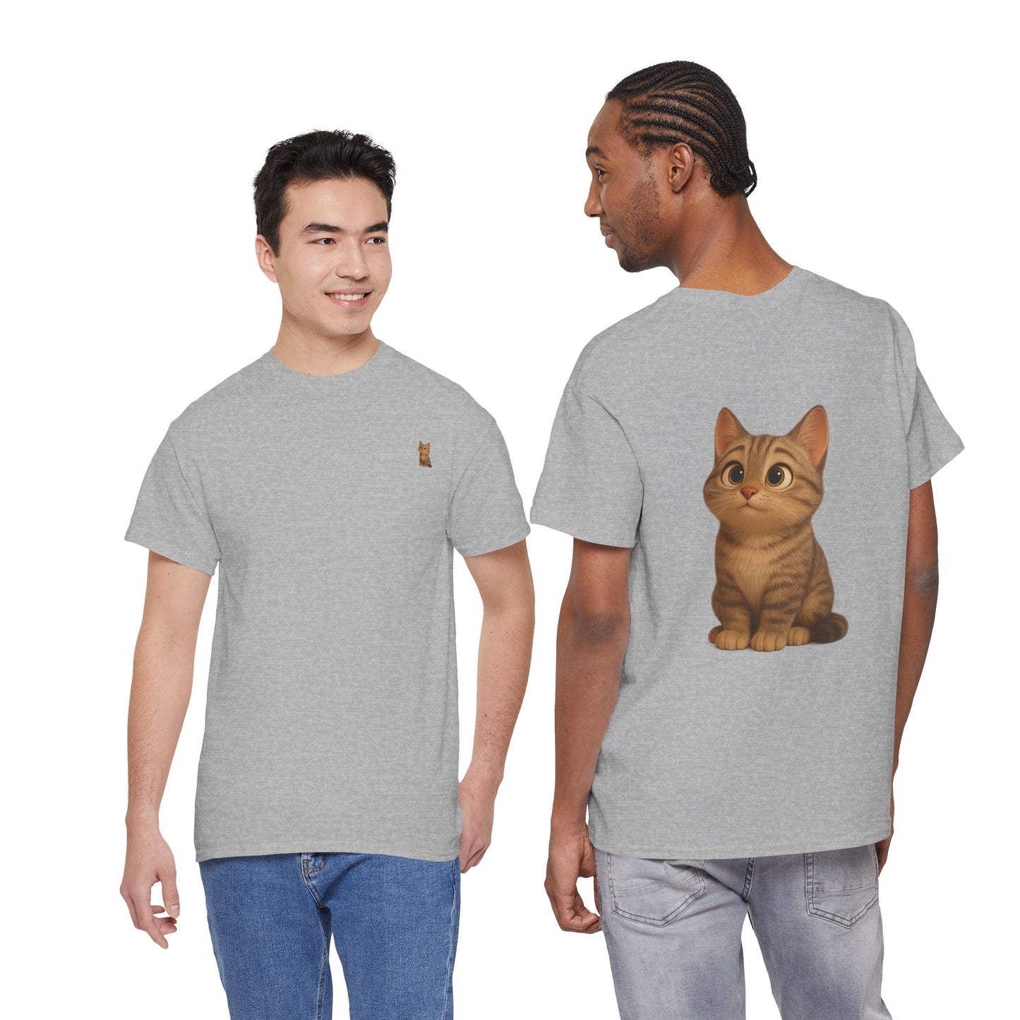 Adorable Cat Graphic Tee, Cute Pet Lover's Shirt, Animal Lover's Gift, Cozy Everyday T-Shirt, Perfect for Cat Lovers