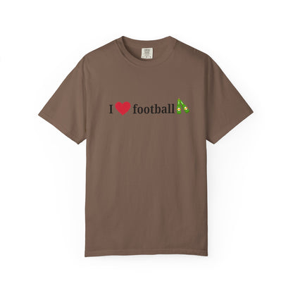 Unisex Football Love Tee - Casual Cotton T-Shirt, Gift for Sports Fans, Comfortable Daily Wear, Perfect for Game Days, Fun Summer Outfits - TRV