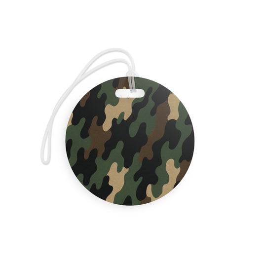 Camouflage Luggage Tags | Travel Accessories for Adventurers, Military Style Tags for Suitcases, Perfect Gift for Travelers, Unique [...] - TRV