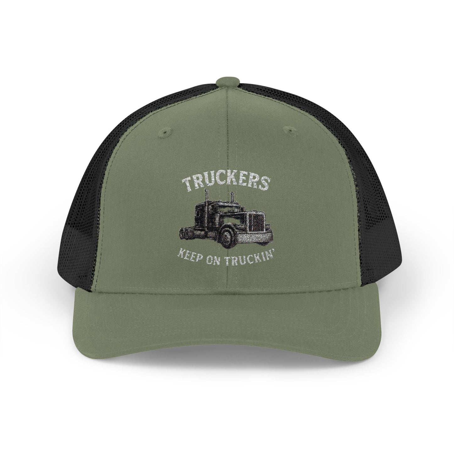 Truck Driver Snapback Cap, Mesh Trucker Hat, Cool Casual Hat, Perfect Gift for Drivers, Trucking Enthusiasts, Outdoor Style - TRV