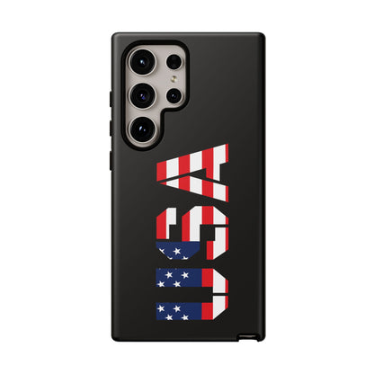 USA Flag Phone Case, Tough Phone Cover, Patriotic Gift, Independence Day Accessory, American Pride Mobile Case - TRV