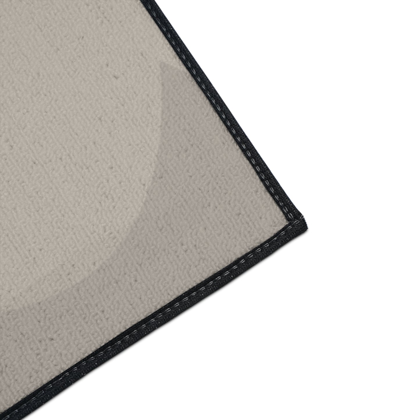 Neutral Abstract Circles Heavy Duty Floor Mat | Non-Slip Entry Rug