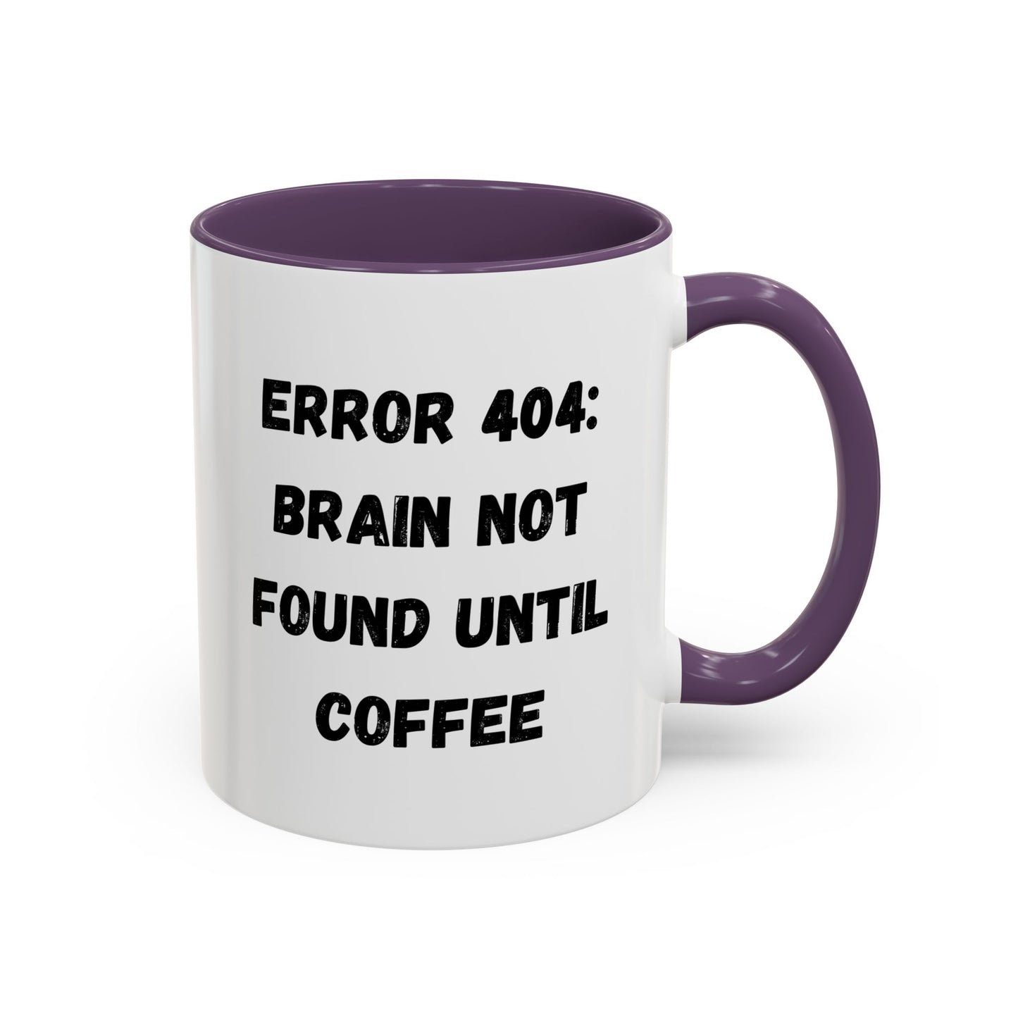 Error 404 Coffee Mug - Perfect for Your Daily Brew, Gift for Programmers, Humor for Coffee Lovers, Office Desk Decor, Nerdy Kitchenware