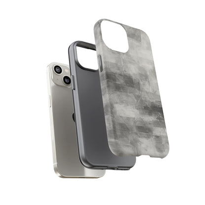 Stylish Phone Case for Tough Protection, Marble Grey Design, Customizable Gift for Her, Unisex Mobile Accessory, Birthday Present, [...] - TRV