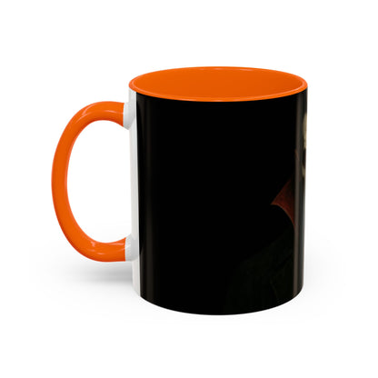 Gothic Dracula Vampire Accent Coffee Mug | Spooky Halloween Gift, Unique Home Decor, Collector's Mug, Coffee Lover's Gift - TRV