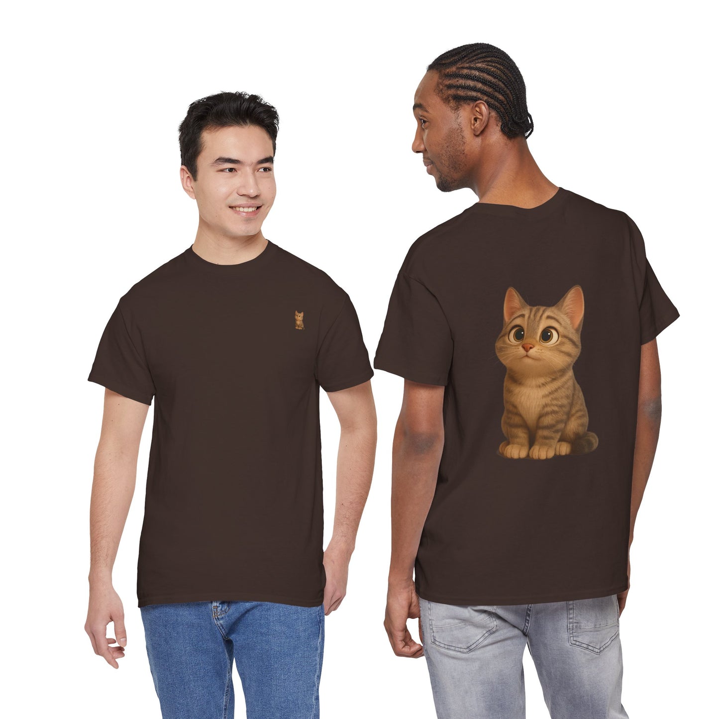 Adorable Cat Graphic Tee, Cute Pet Lover's Shirt, Animal Lover's Gift, Cozy Everyday T-Shirt, Perfect for Cat Lovers