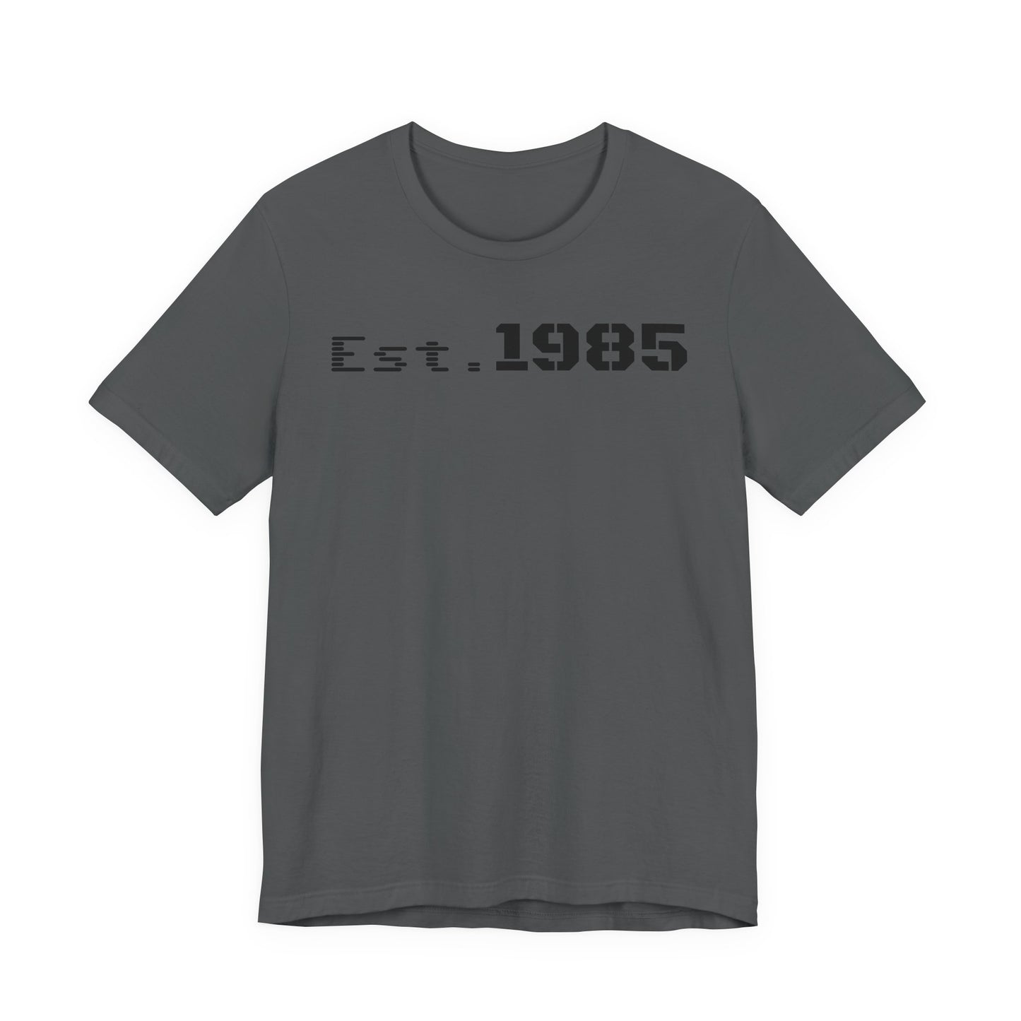 Est. 1985 Vintage Unisex Tee, Retro Birthday T-Shirt, Perfect Gift for 1980s Lovers, Casual Apparel, Timeless Style