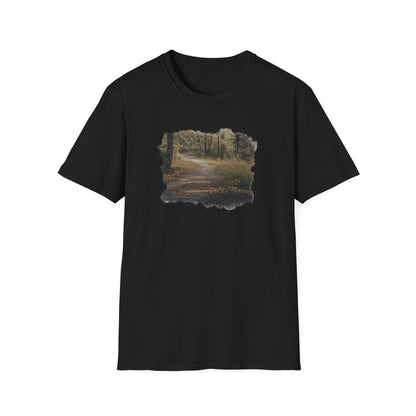 Nature-Inspired Unisex Softstyle T-Shirt, Eco-Friendly Fashion, Outdoor Lover Tee, Gift for Nature Enthusiasts, Casual Everyday Wear
