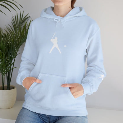 Sporty Unisex Baseball Hooded Sweatshirt, Casual Hoodie for Athletes, Perfect for Gifts, Comfy Streetwear, Ideal for Sports Events, Personal Use - TRV