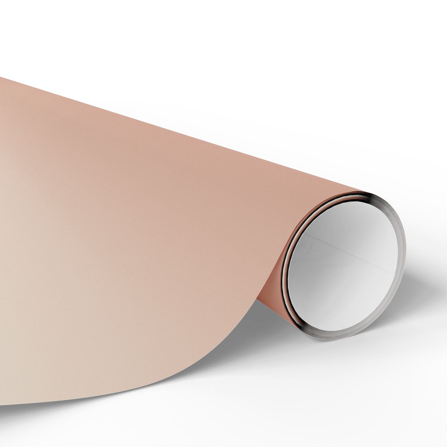 Neutral Ombre Gradient Wrapping Paper Roll — Minimal Beige to Brown Gift Wrap for Weddings, Birthdays & Everyday