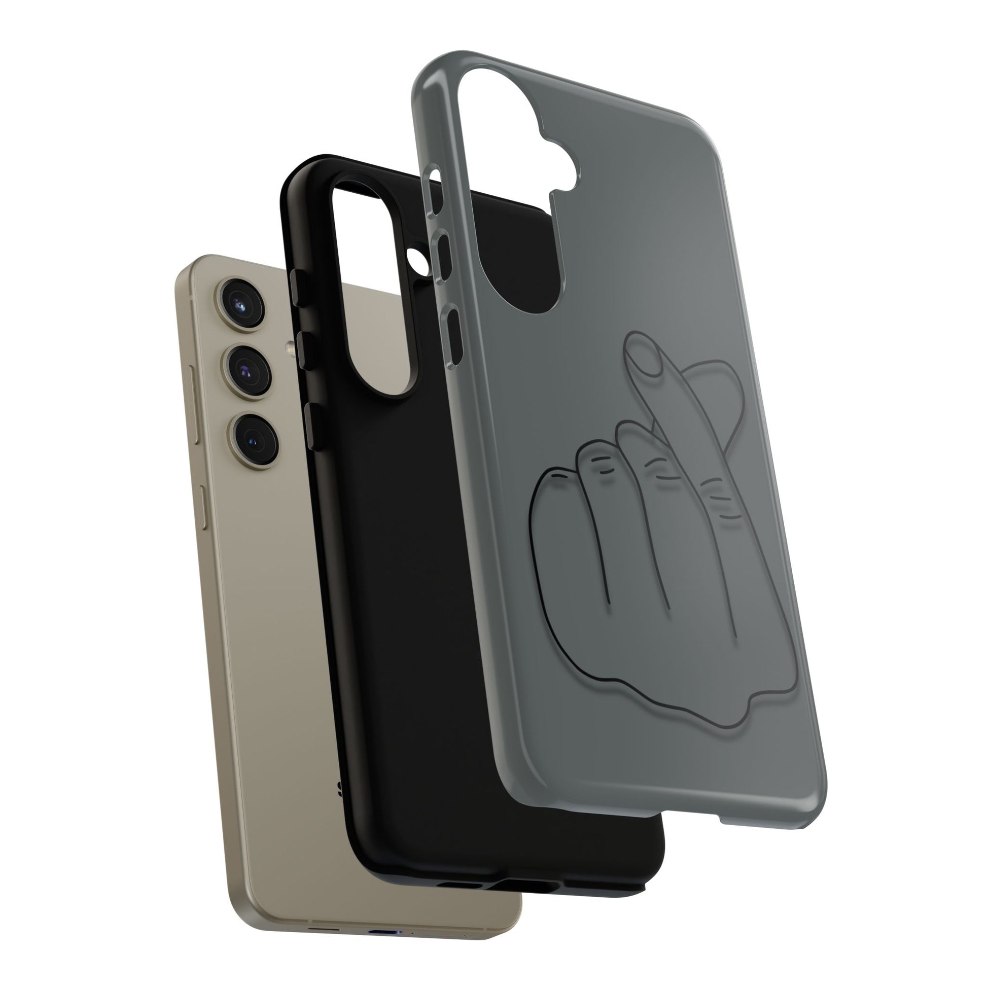 Funny Phone Case with Love Gesture - Tough Cases - TRV