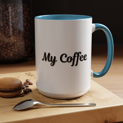 Personalized Coffee Mug, Custom Accent Cups for Coffee Lovers - 11oz & 15oz, Gift for Him or Her, Ceramic Tea Cup with Name, Kitchen