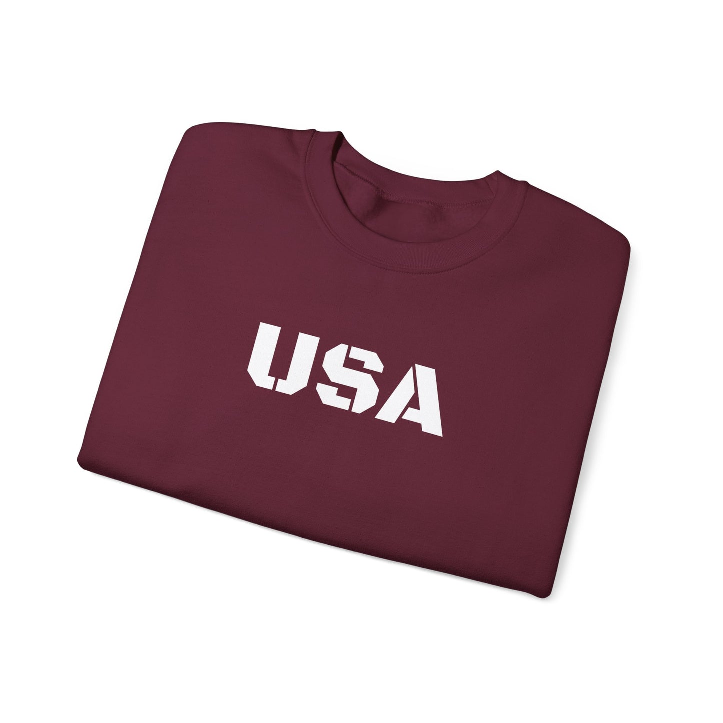 Cozy USA Unisex Crewneck Sweatshirt | Perfect Layering Piece for Every Season | Great Gift for Him/Her | Trendy Style for Casual Outings