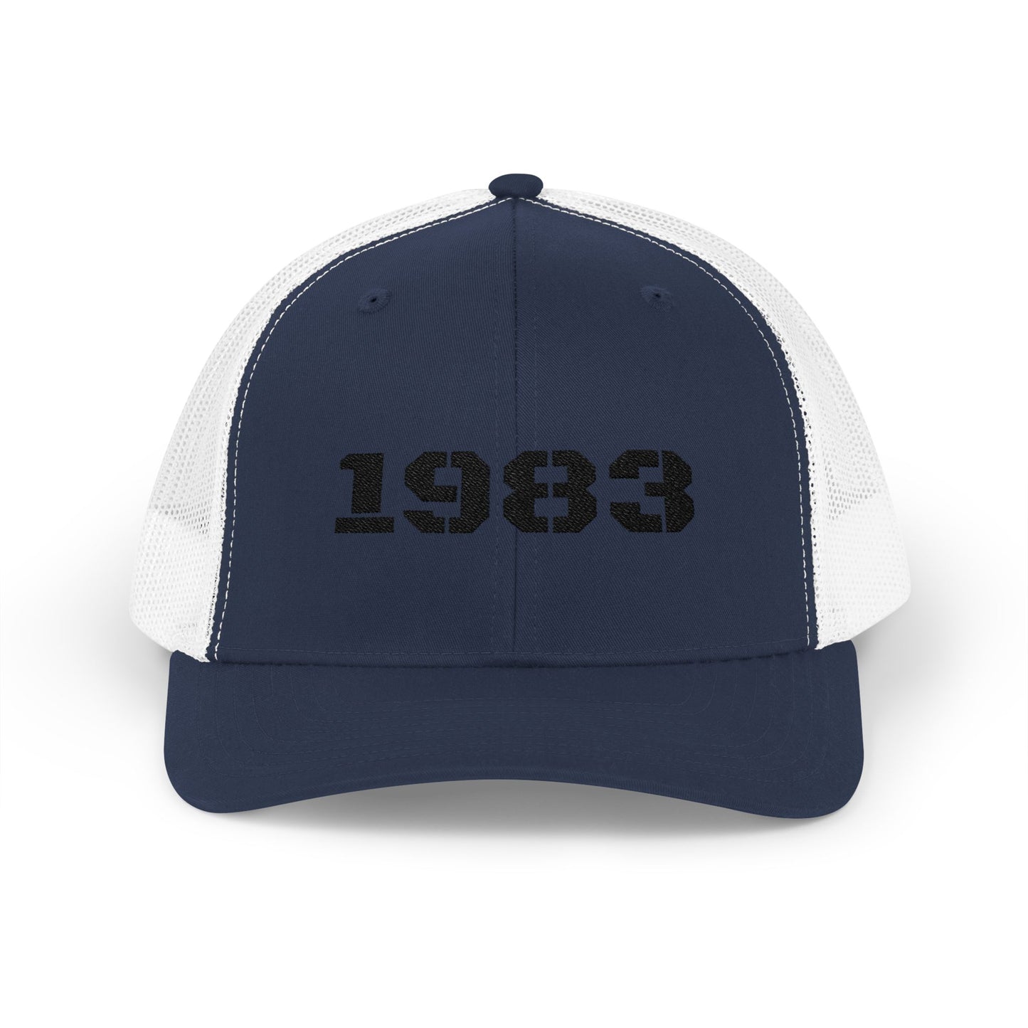 Vintage 1983 Snapback Trucker Cap, Personalized Dad Hat, Perfect Gift for Birthdays, Classic Casual Style, Everyday Wear, Anniversary Hat - TRV