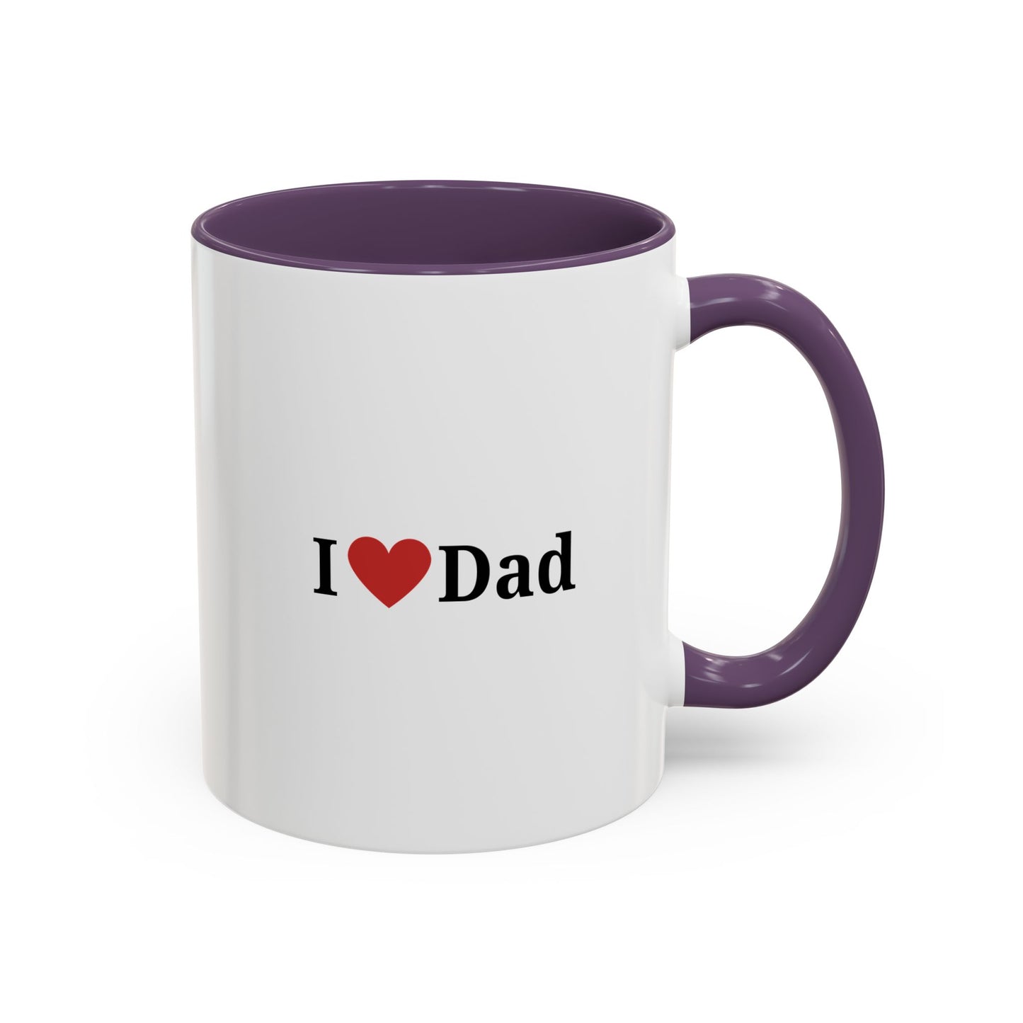 I Love Dad Accent Coffee Mug - Perfect Gift for Father's Day & Birthdays - TRV