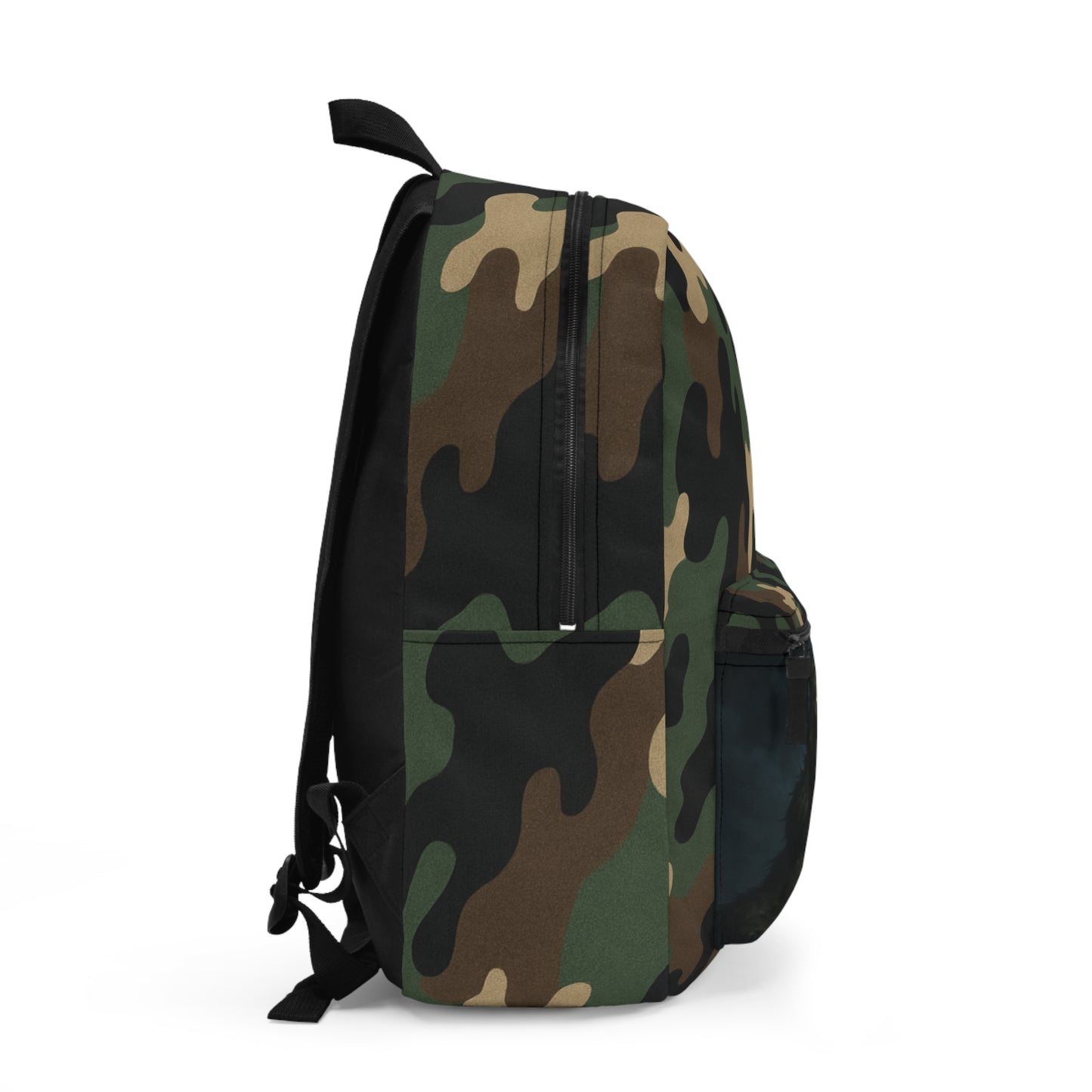 Werewolf Camo Backpack, Outdoor Adventure Bag, Unique Gift for Nature Lovers, School Backpack, Urban Style Rucksack - TRV