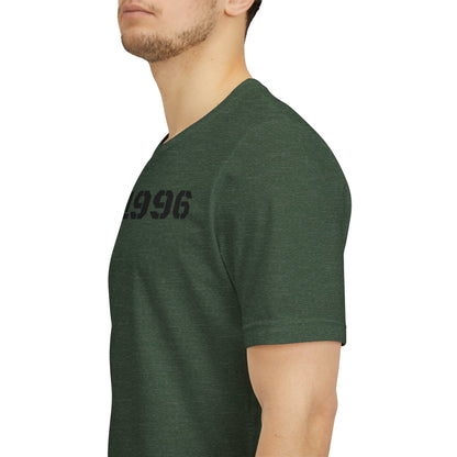 Established 1996 Unisex T-Shirt, Vintage Year Tee, Birth Year Gift, Casual Fashion, Personalized Graphic Tee - TRV