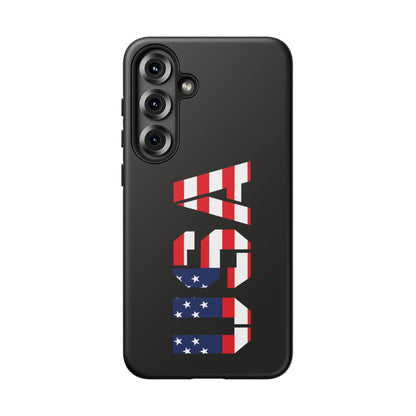 USA Flag Phone Case, Tough Phone Cover, Patriotic Gift, Independence Day Accessory, American Pride Mobile Case - TRV