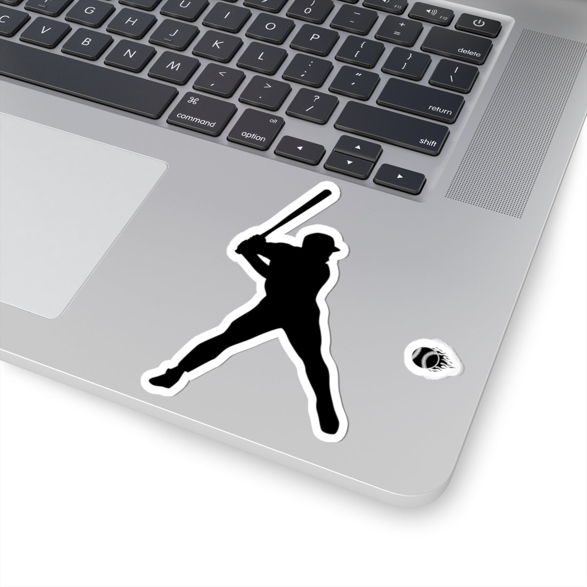 Baseball Player Kiss-Cut Stickers | Fun Sports Decals for Fans | Perfect for Laptops, Water Bottles, Gift Ideas, Room Decor