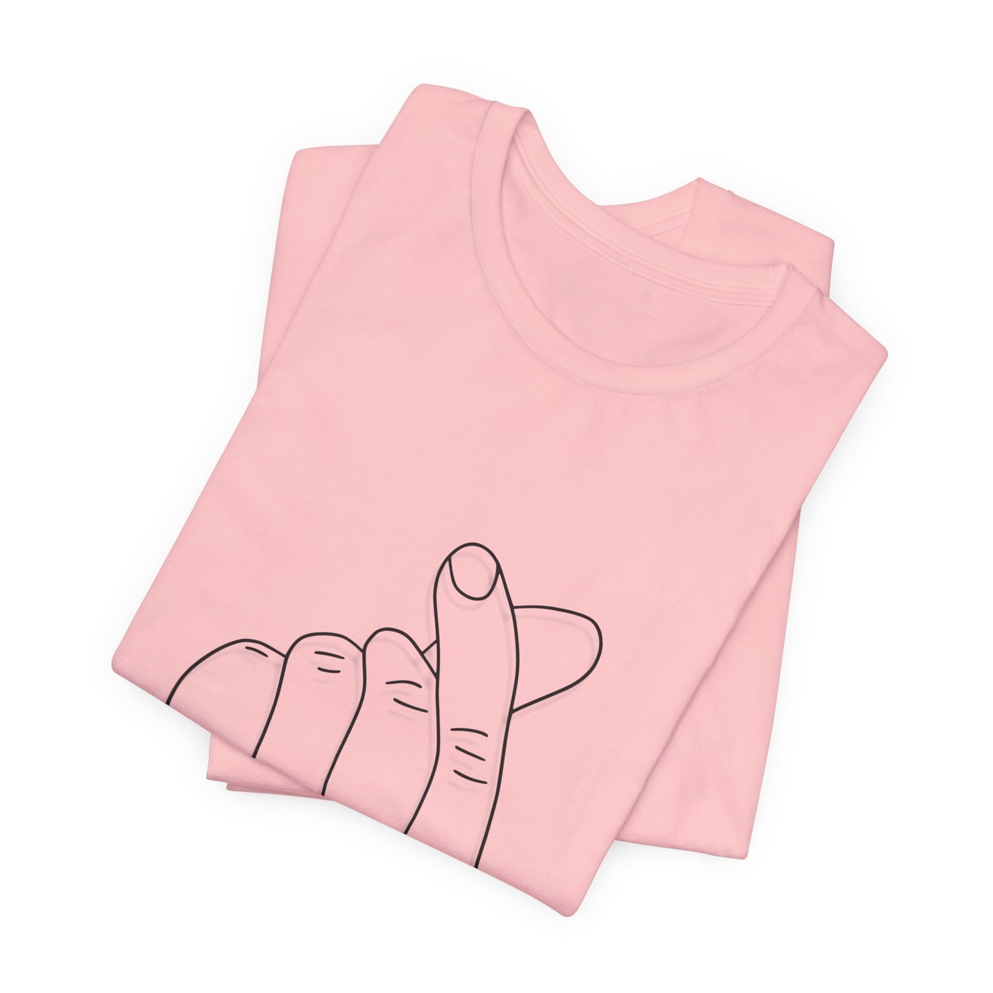 Minimalist Hand Sign Unisex Tee | Casual Everyday Wear | Perfect for Gift Givers