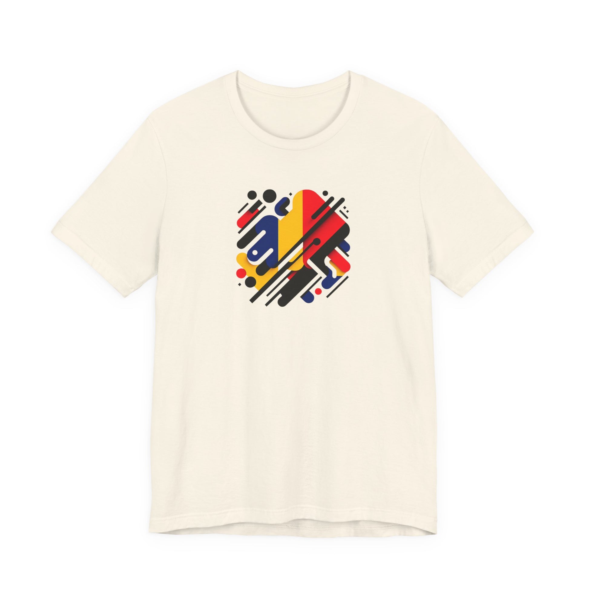 Artistic Heart Unisex Jersey Tee - Vibrant Graphic Tee, Casual Wear, Gift for Art Lovers, Birthday Surprise, Everyday Comfort - TRV