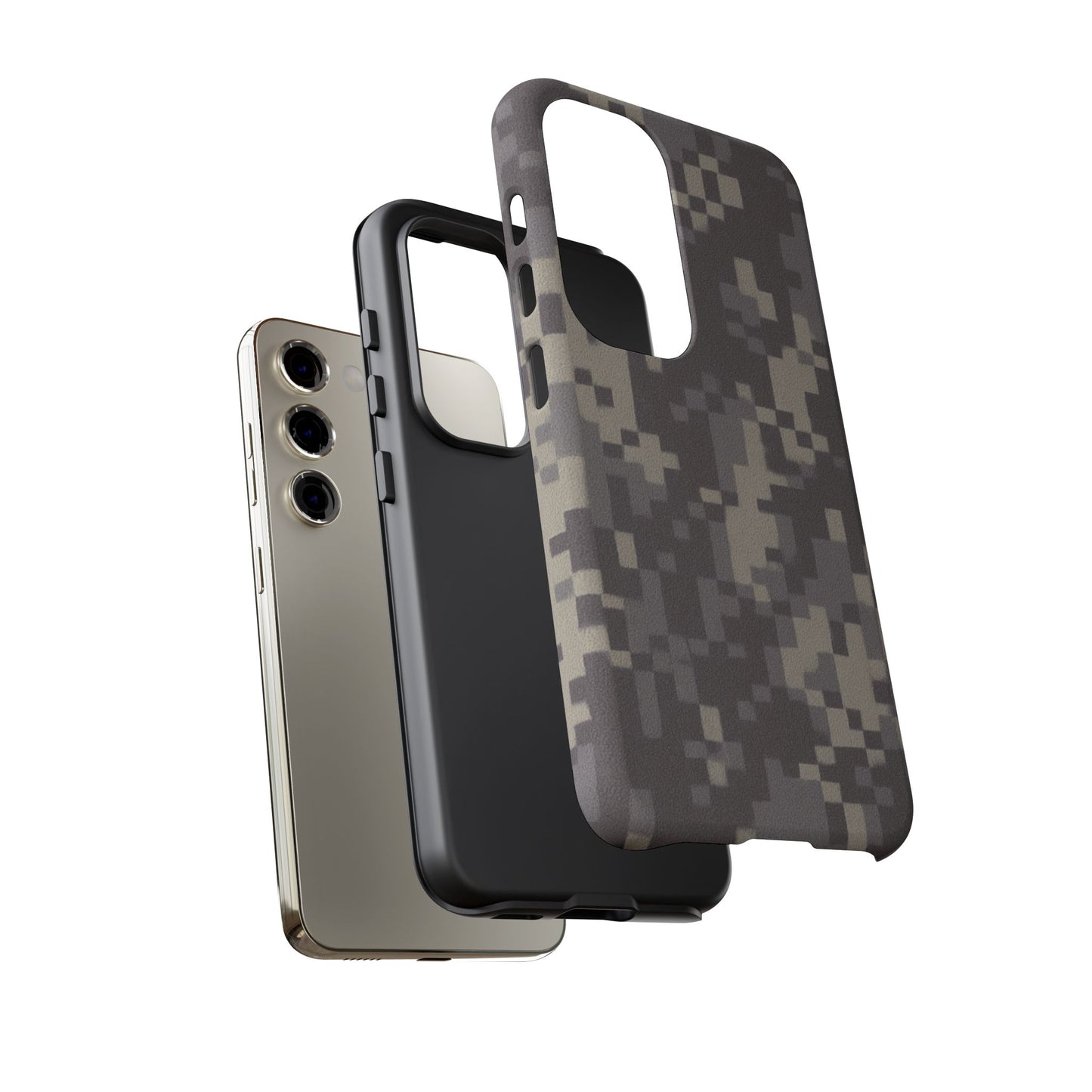 Camouflage Phone Case, Military Style Cover, Tough Phone Protection, Durable Phone Accessory, Gift for Veterans, Outdoor Enthusiasts - TRV
