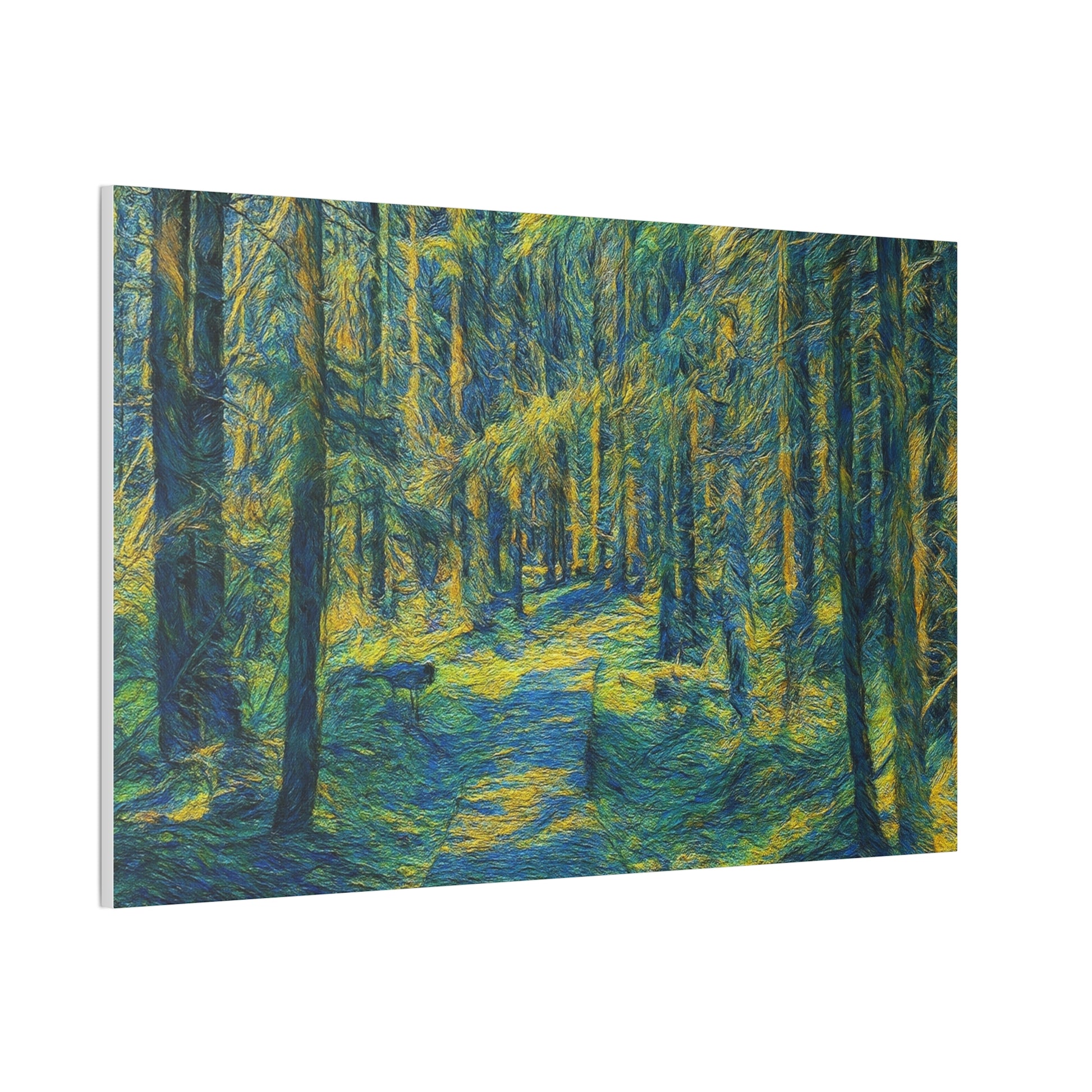 Canvas Art Print, Forest Path Painting, Nature Decor, Wall Art, Gift for Nature Lovers, Home Decor Inspiration - TRV