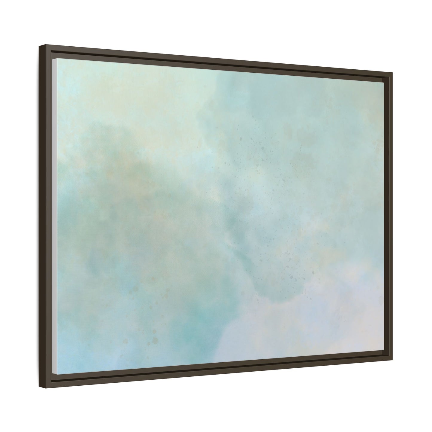 Soft Abstract Pastel Watercolor Matte Canvas
