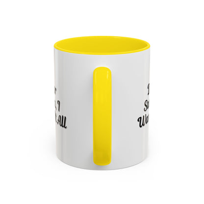 Dear Santa Accent Coffee Mug - Fun Holiday Mug for Christmas Enthusiasts