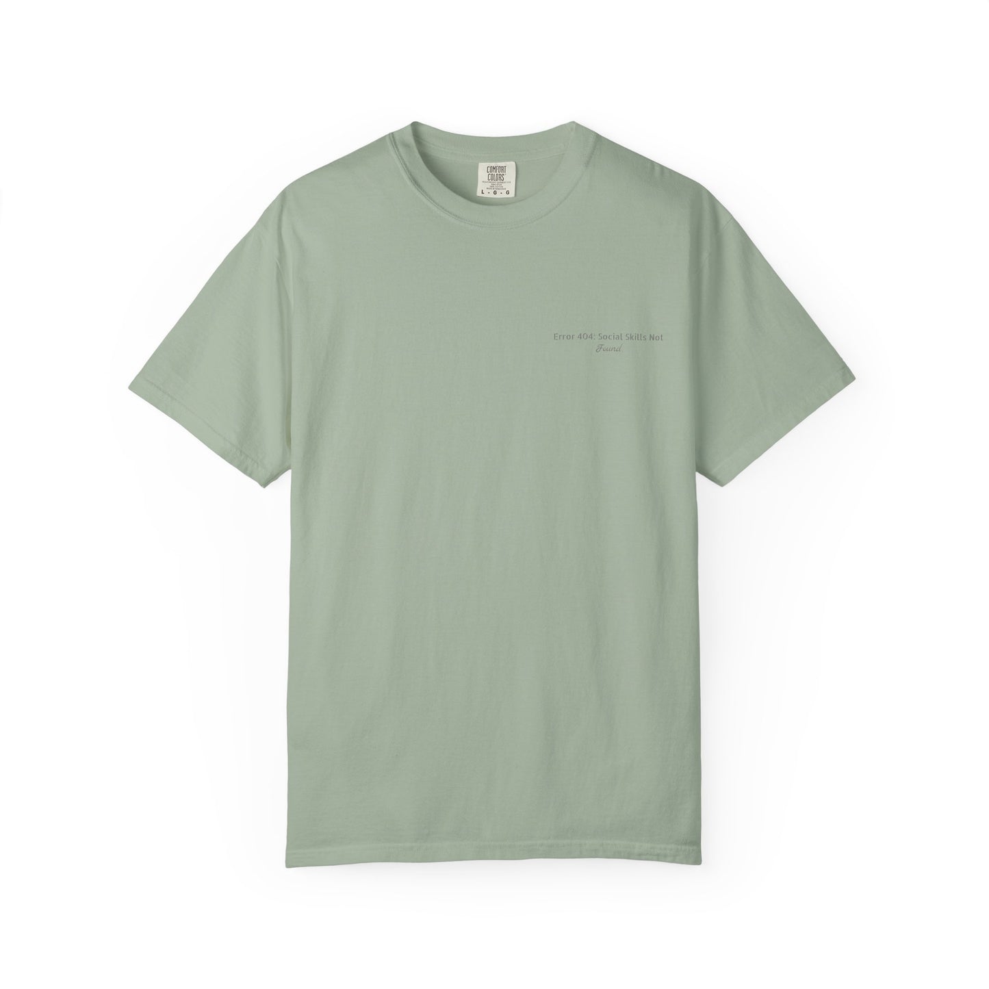Error 404 Social Skills Not Found T-Shirt | Funny Tech Humor Tee