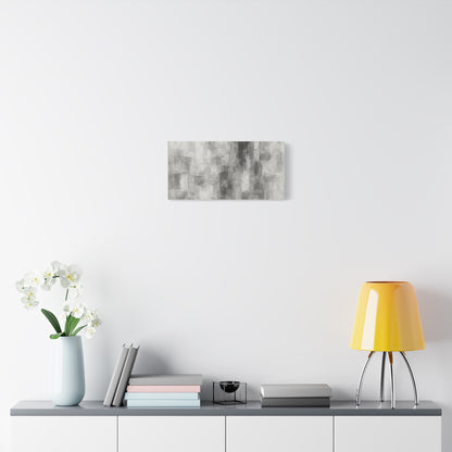 Abstract Grey Canvas Wall Art, Modern Home Decor, Minimalist Artwork, Living Room Accent, Contemporary Art Piece - TRV