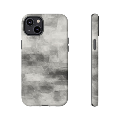 Stylish Phone Case for Tough Protection, Marble Grey Design, Customizable Gift for Her, Unisex Mobile Accessory, Birthday Present, [...] - TRV