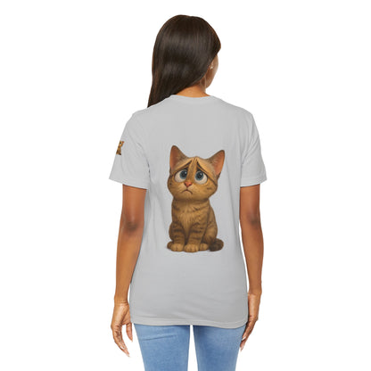 Adorable Cat Graphic Tee, Cute Pet Lover Shirt, Animal Lover Gift, Funny Cat Apparel, Birthday, Christmas, Everyday Use - TRV