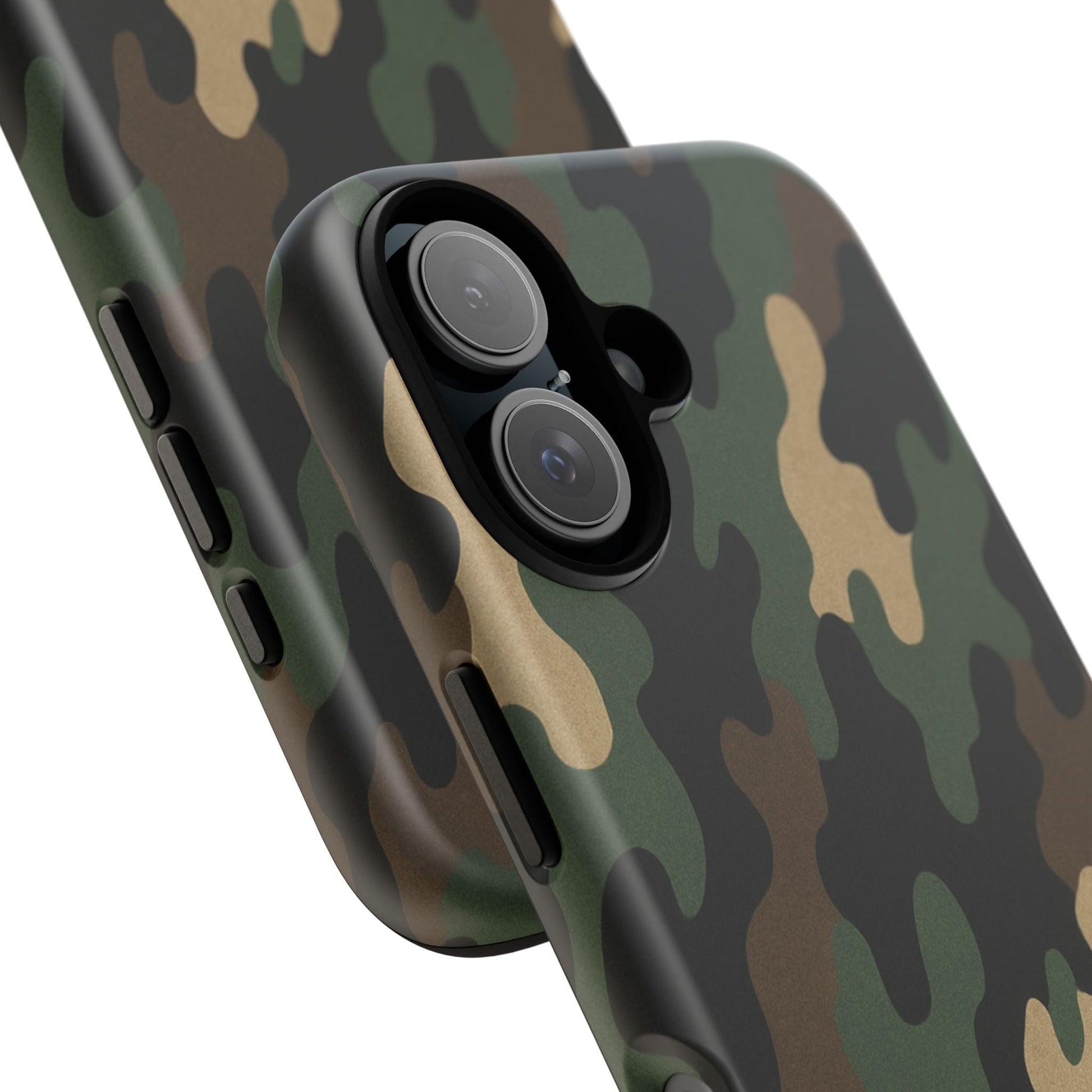 Camouflage Phone Case, Tough Cases, Military Style, Unique Phone Accessories, Gift for Him, Durable Phone Cover - TRV